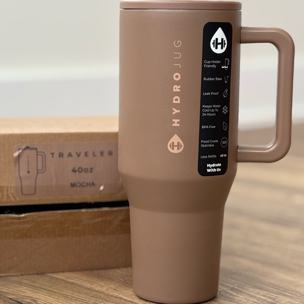 HydroJug Traveler 40oz Mocha